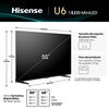 MINI LED Hisense 55U6QV 55" Ultra HD 4K