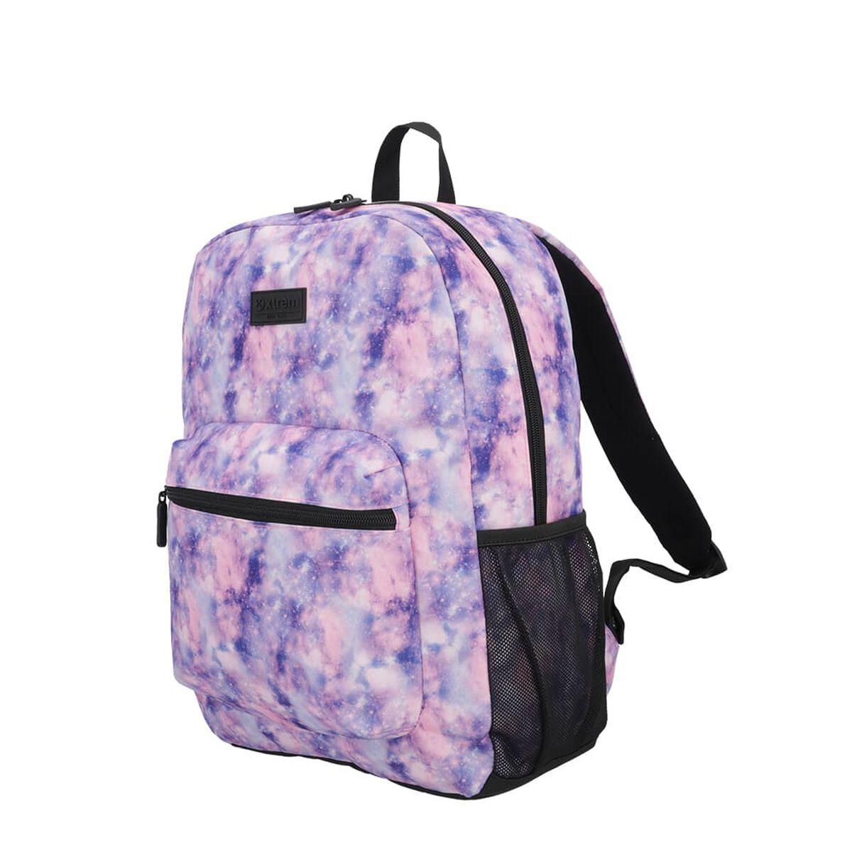 Triple Pack Mochila Niña Galaxia Morado M Xtrem