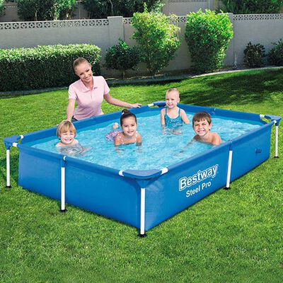 Imagen 1 del producto Piscina Bestway Rectangular Steel Pro Azul