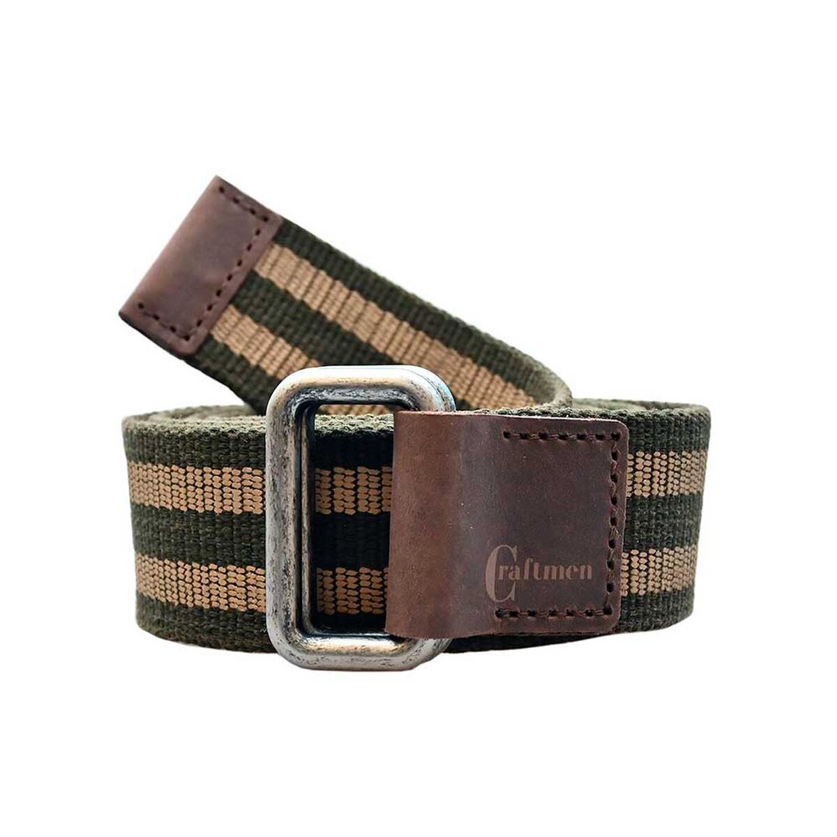 Cinturón de Cuero Reversible Hombre Craftmen