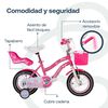 Bicicleta Queen 12Rosada Bebesit