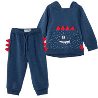 Conjunto Polerón+Pantalón Chess Baby Azul