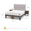 Cama Europea CIC Base Dividida 2 Plazas Cocopedic