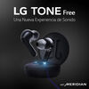 Audífonos Bluetooth LG Tone Free FN4 Meridian Audio Negros