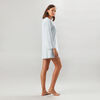 Camisa de Dormir de Algodón Mujer Flores