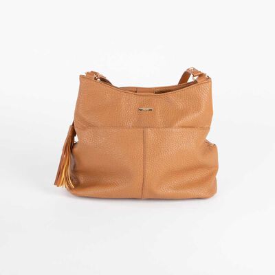 Bolso Shoulder bag Camel Zibel