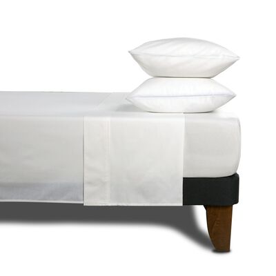 Imagen 1 del producto Set Sabanas CIC 180 Hilos 2 Plazas Blanco