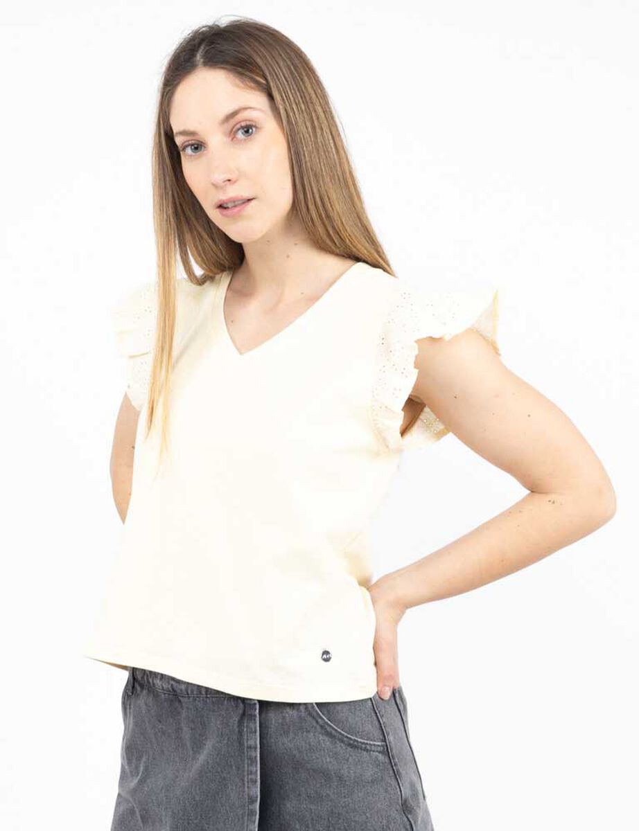 Polera Manga Corta Mujer Zibel