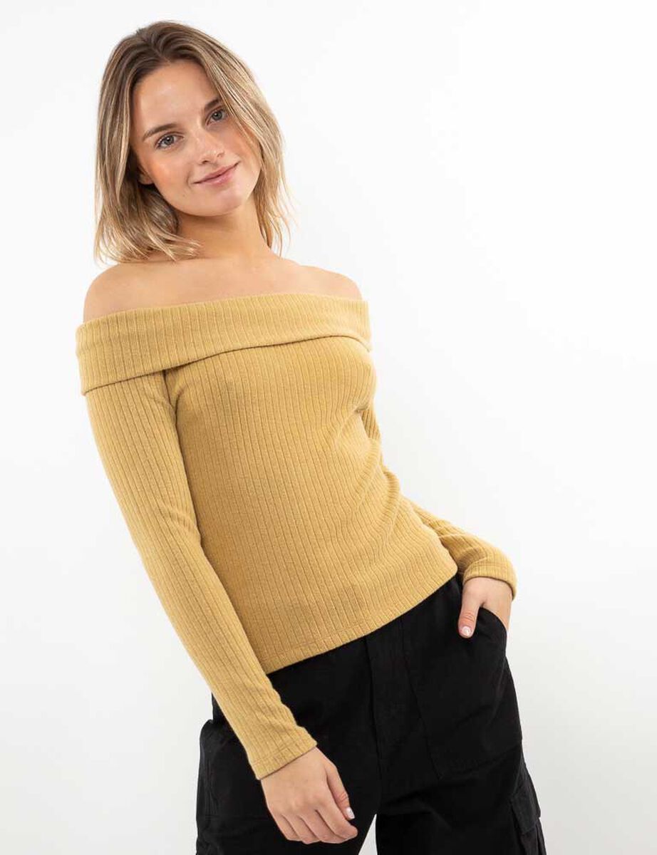Sweater Bardot Mujer Icono