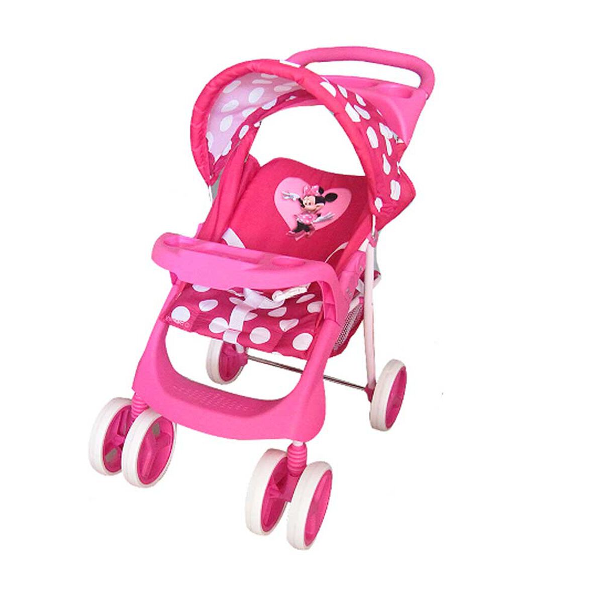 Coche Travel y Cuna para Muñecas Disney