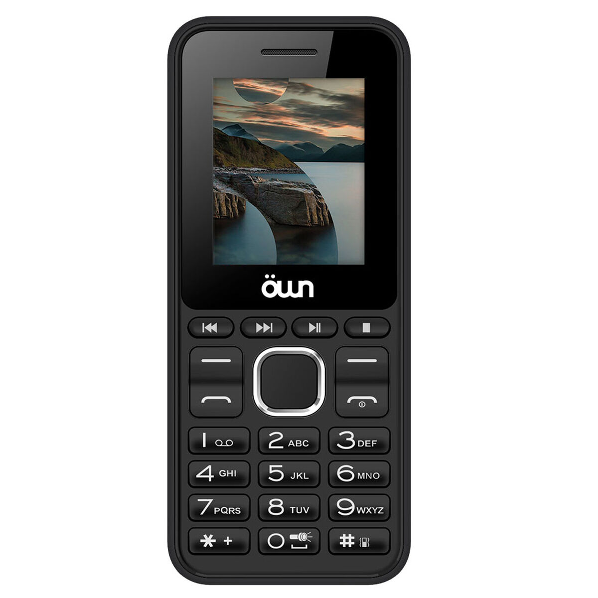 Celular Own F1014 1,7'' Negro Entel