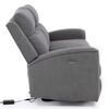 Sofá Reclinable Eléctrico Daniels KM807SPWGR 2 Cuerpos Gris