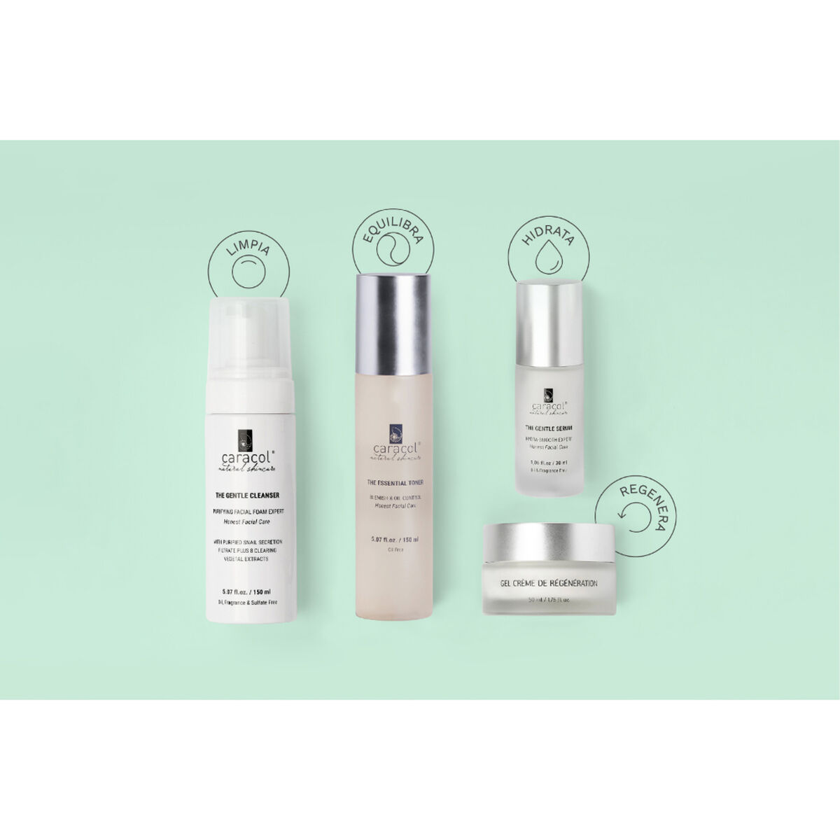 Pack Renovación Total Regenerador Caracol Natural Skin