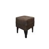 Juego de Living Diseño A&M Home Santa Monica Sofá 3 Cuerpos + 2 Pouf 1 Cuerpo  Chocolate