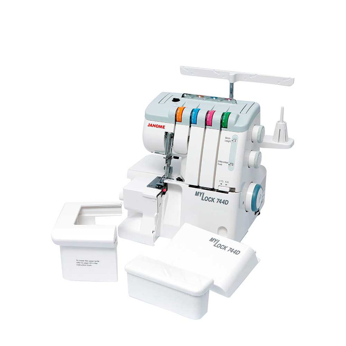 Máquina de Coser Overlock Janome 744D