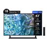 QLED 43" Samsung Q65D Smart TV 4K 2024