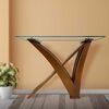 Mesa de Arrimo Living Factory Gaviota Nogal
