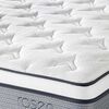 Cama Europea Rosen Base Dividida King New Style 4  + Respaldo Issey