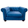 Sof&aacute; Latam Home Florencia 1 Cuerpo Azul Petr&oacute;leo