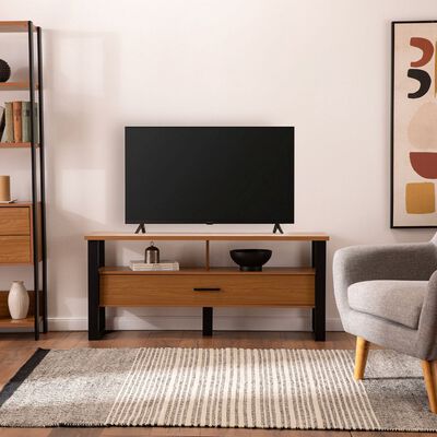 Imagen 2 del producto Rack TV Roca Guayacán Hasta 60"" Roble