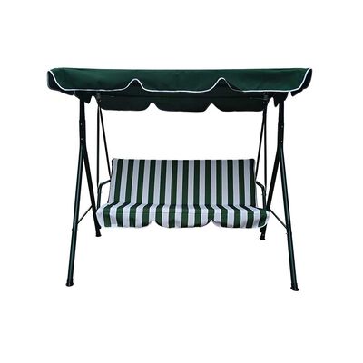 Imagen 1 del producto Sillón Columpio para Terraza Casanova 3 Cuerpos Verde Blanco
