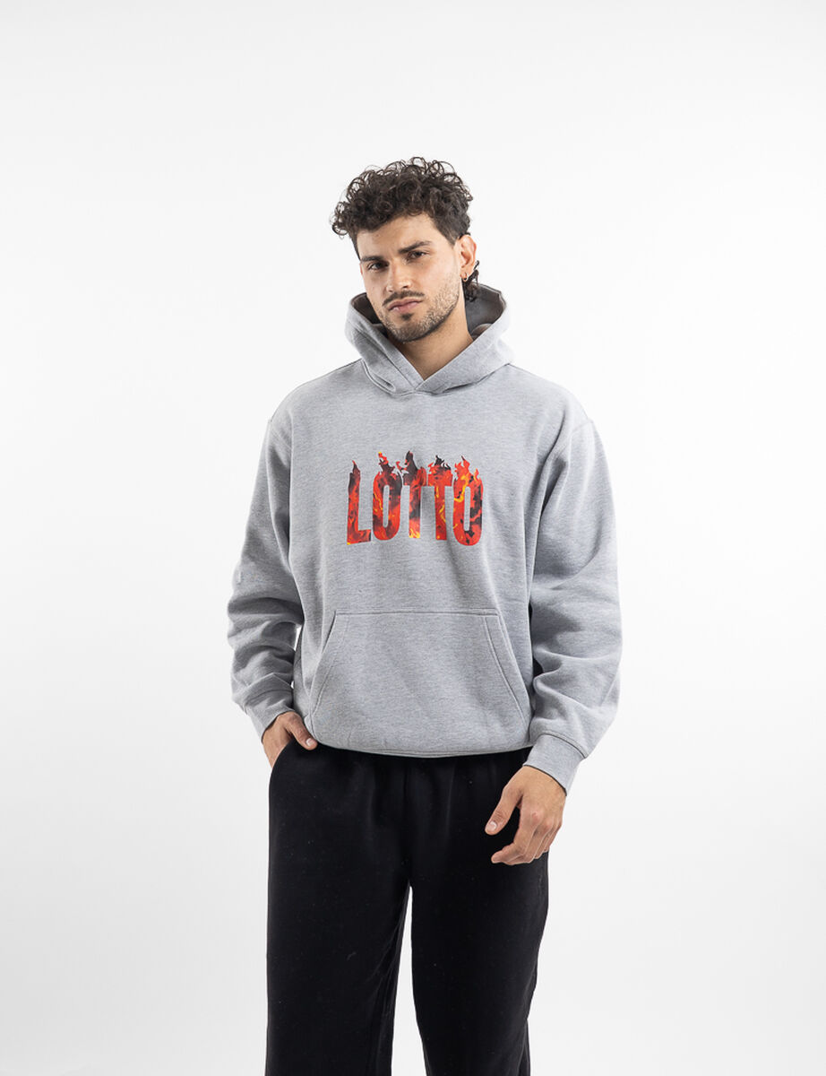 Poler&oacute;n Canguro Oversize Hombre Lotto Strada