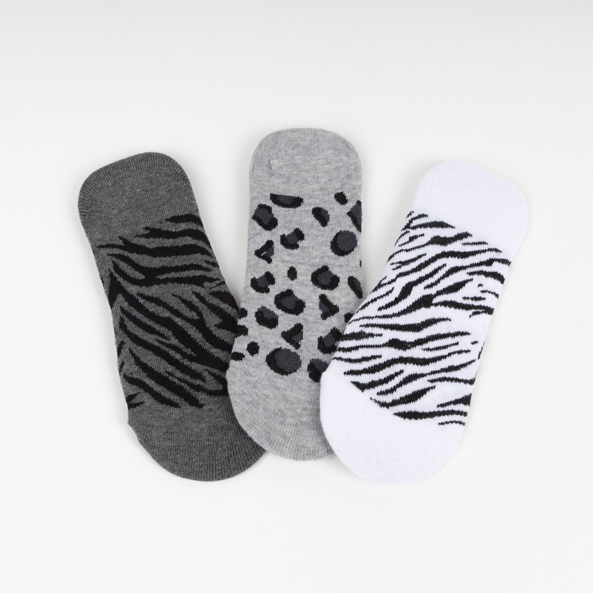 Pack 3 Calcetines Invisible Mujer Icono