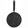 Sartén  Huevera Aluminio Marmicoc Spring Negro 24 Cm