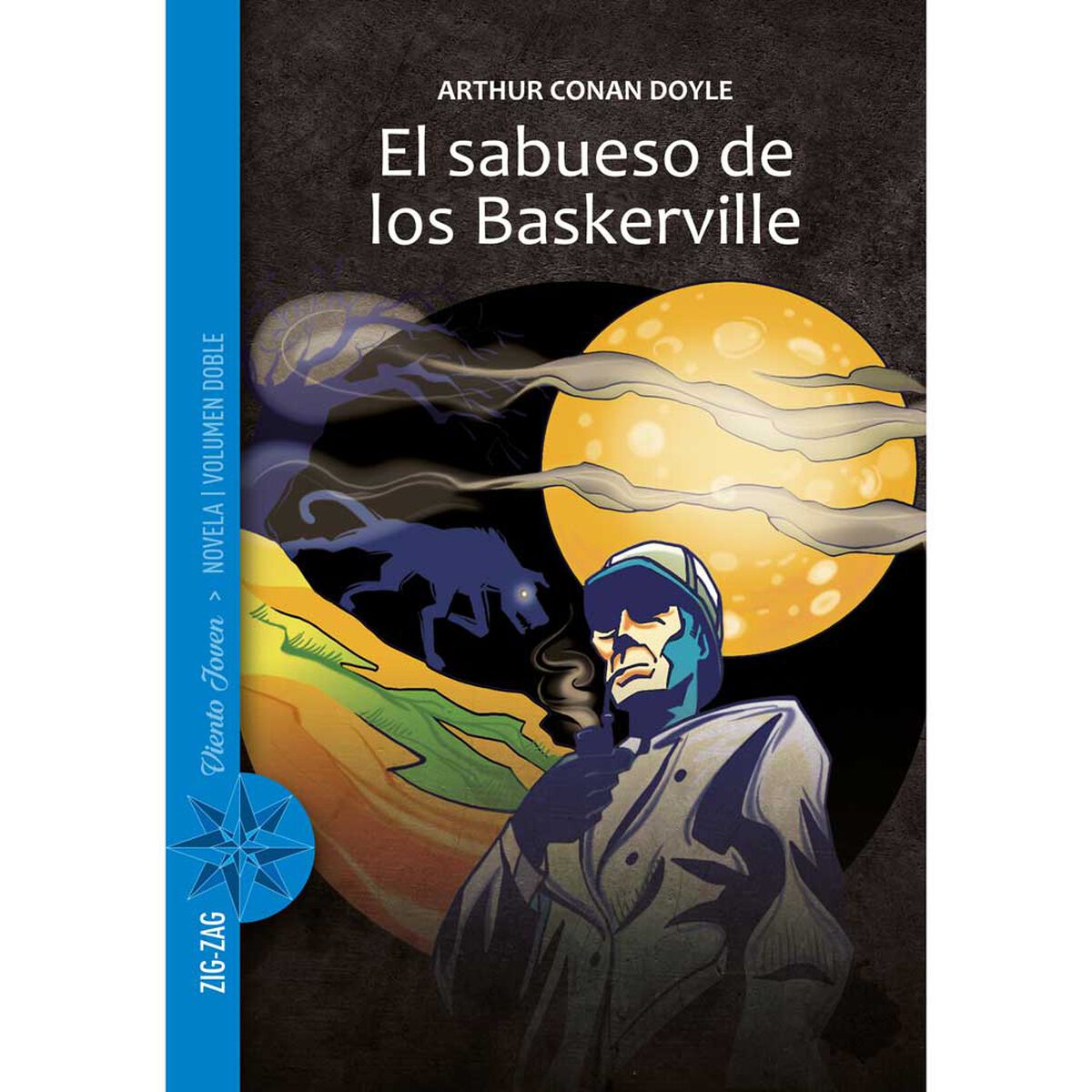 Libro El Sabueso de Los Baskerville Arthur Conan Doyle Zig-Zag