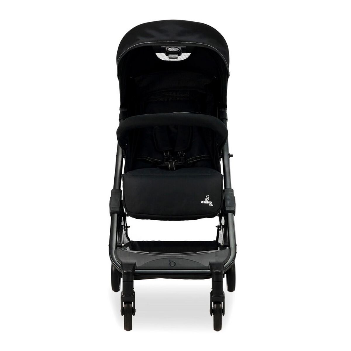 Coche Stroller Flight Black  Asalvo