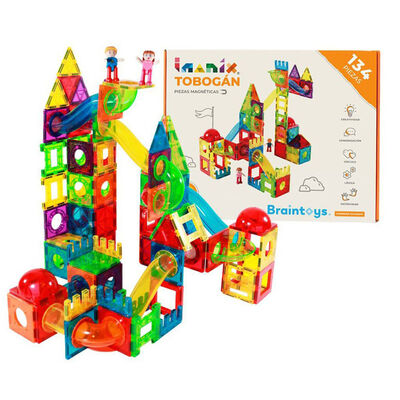 Imagen 1 del producto Tobogán 134 Piezas Magnéticas Imanix