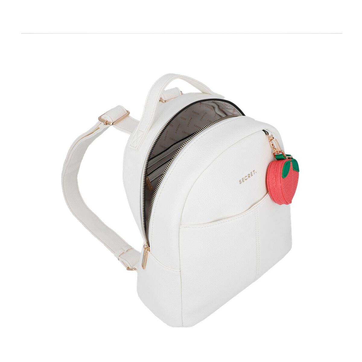 Mochila de Mujer Secret Aruba SC7 Mediana Blanco