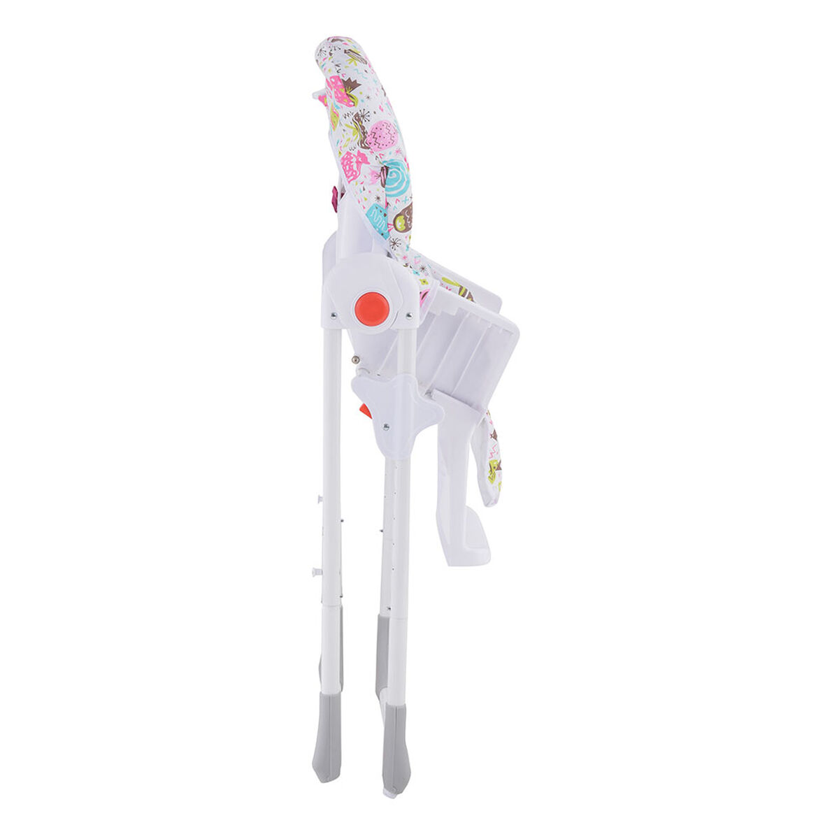 Silla de Comer Plegable Rosada