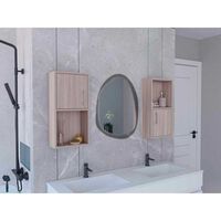 Mueble Auxiliar TuHome Bath 51 2 Puertas Bardolino