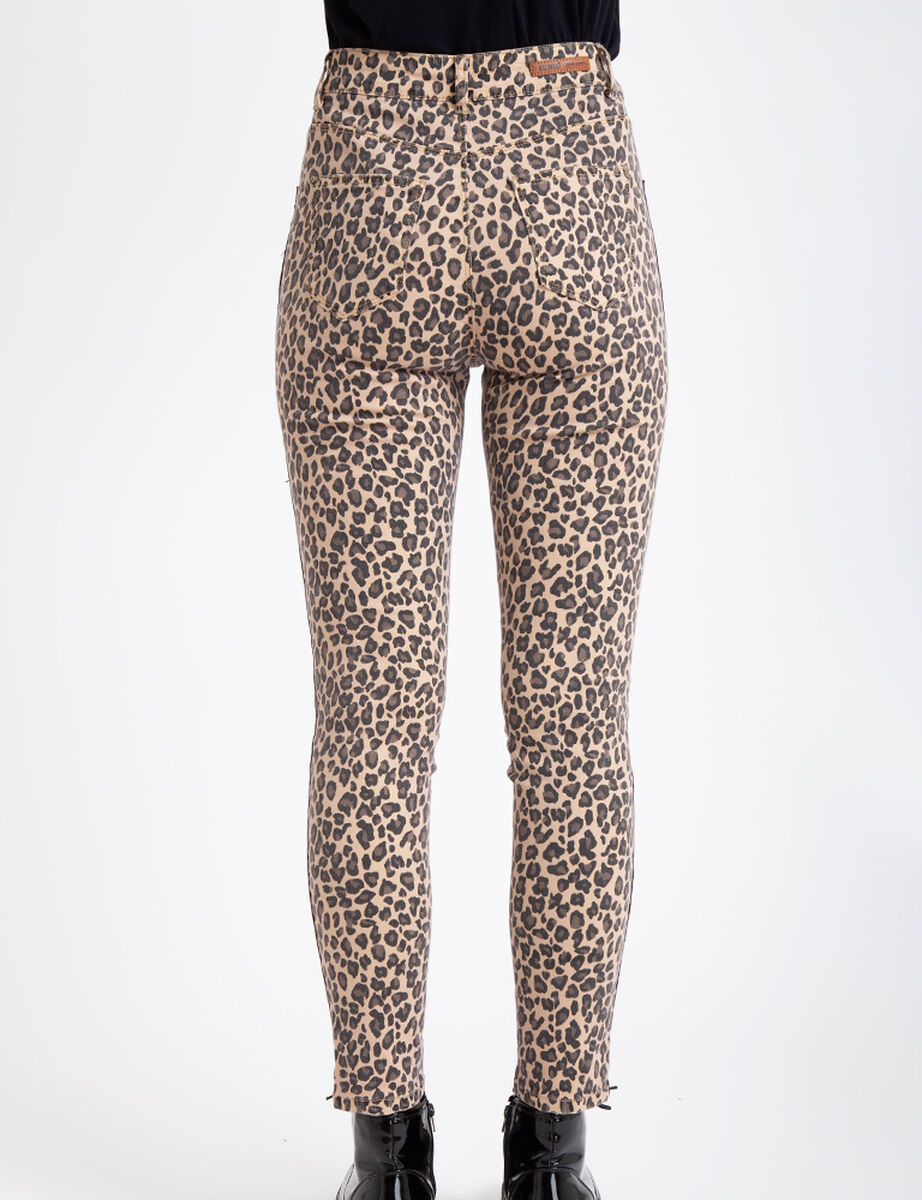 Jeans Icono Animal Print