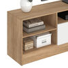 Rack TV Vekkahome Moyan 75 pulgadas Café