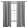 Cortina Blackout Vincenzi Tela 140 x 220 cm Gris