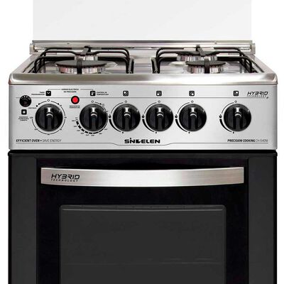 Imagen 2 del producto Cocina a Gas Híbrida Sindelen CH-540NI 4 Quemadores