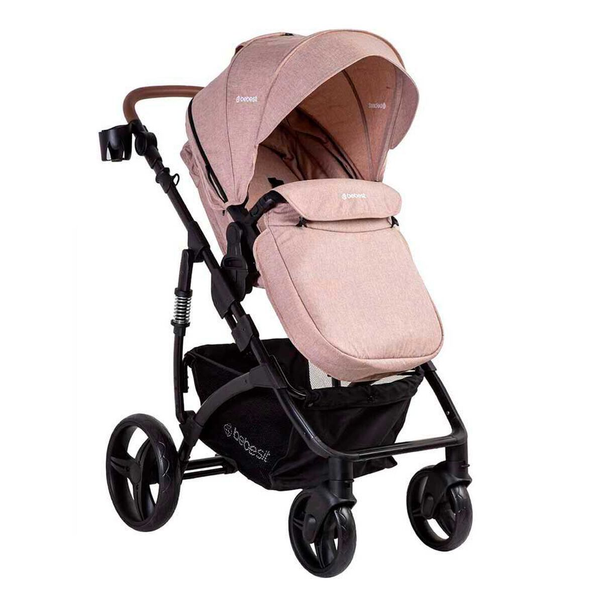 Coche Cuna Travel System Bebe Quest LX Beige Bebesit
