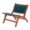 Sitial Latam Home Hannover Tela Velvet 1 Cuerpo Azul