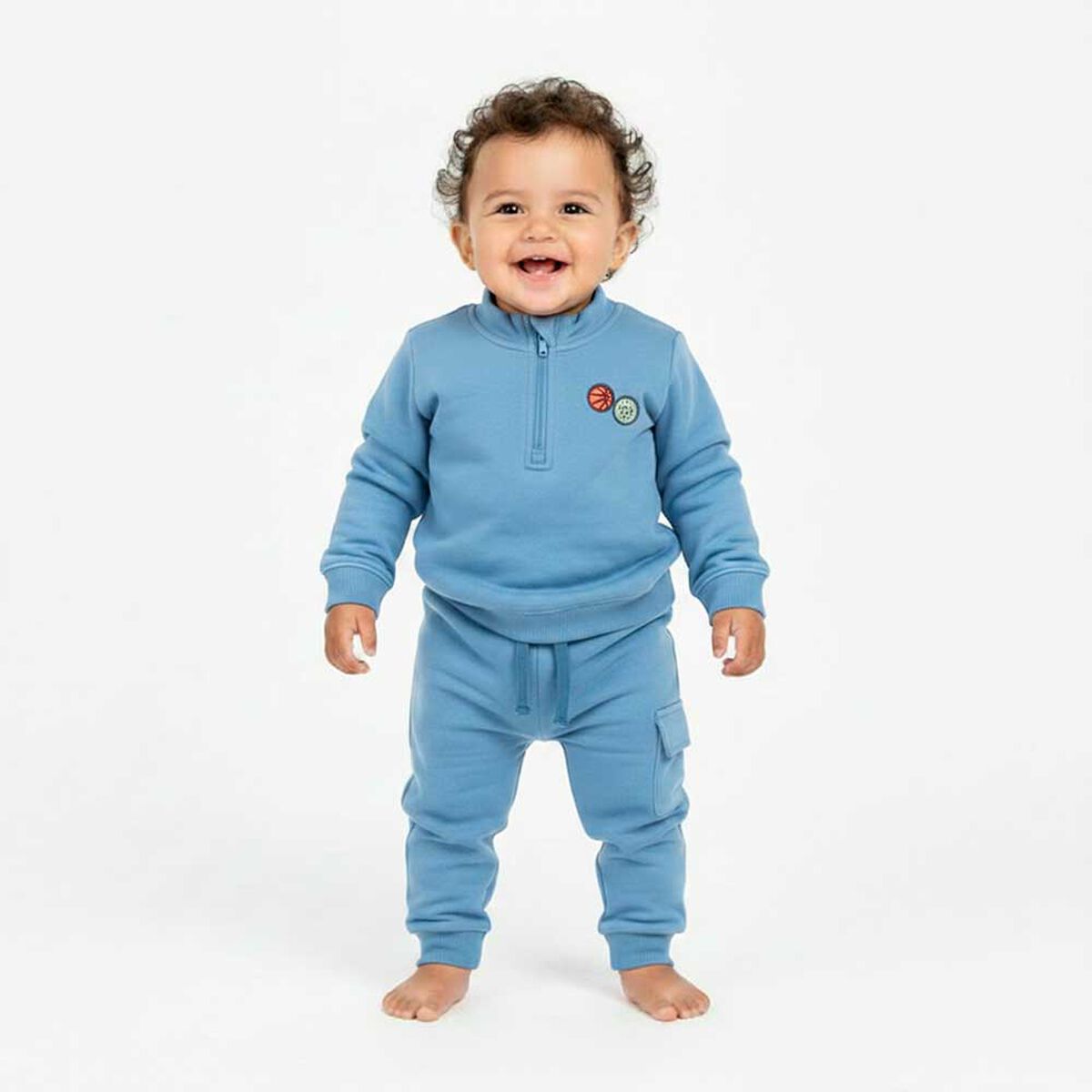 Conjunto Poleron+Buzo Bebo Chess Baby