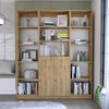 2 Estantes 45 cm + Estante 2 Puertas TuHome Home Macadamia