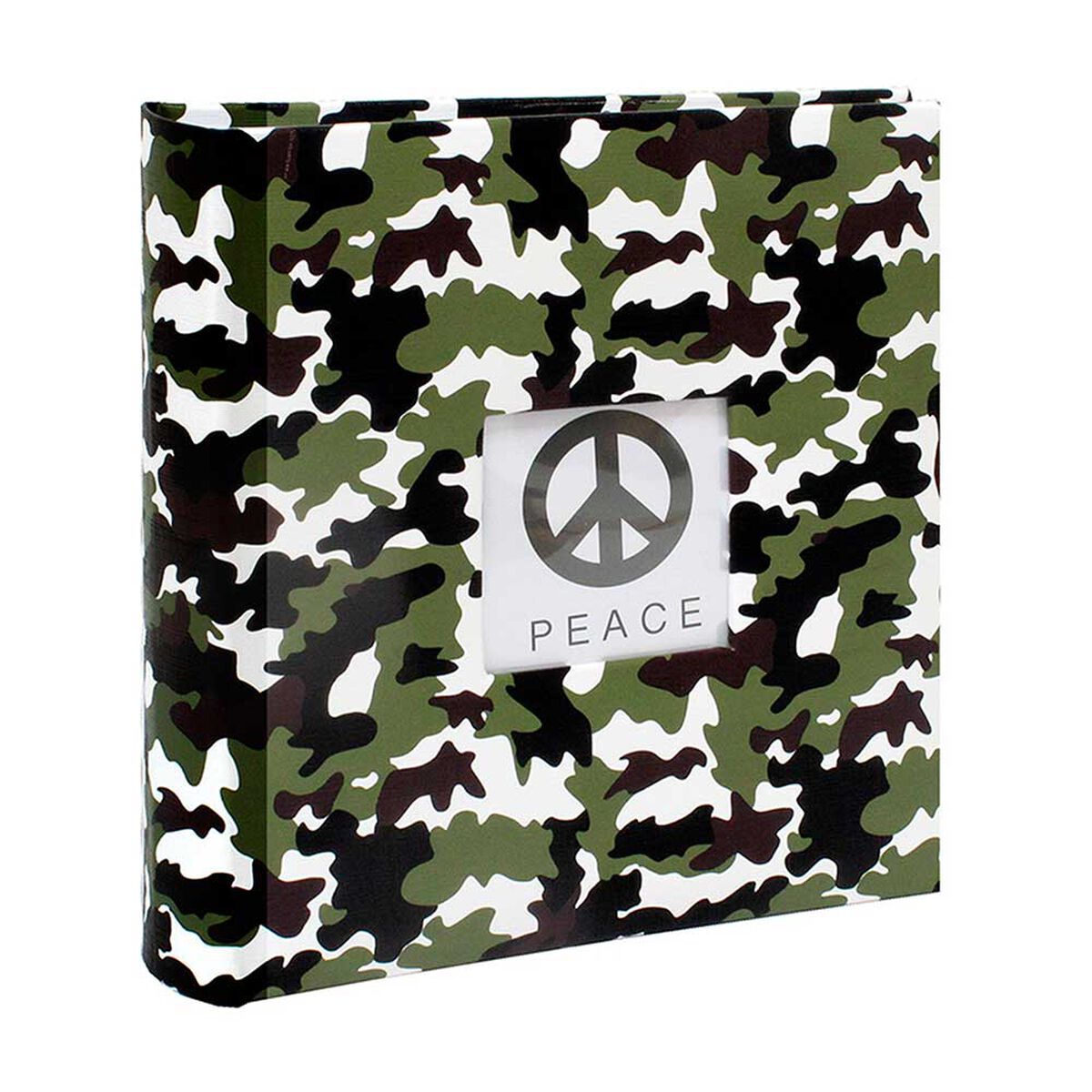 Álbum para Fotos Tela Vgo Camuflado con Memo 100 Fotos Verde