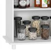 Mueble para Microondas Vekkahome Navona 2 Puertas Blanco