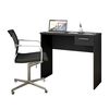 Escritorio Home Mobili Tom 1 Cajón Negro