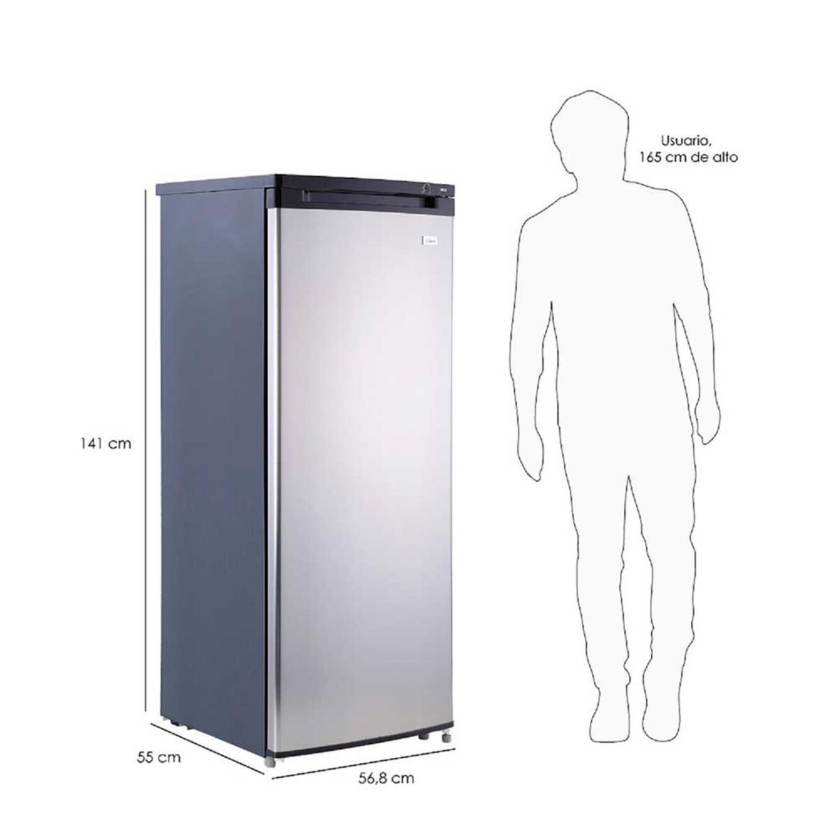 Freezer Libero LFV 200IN 180 Lts