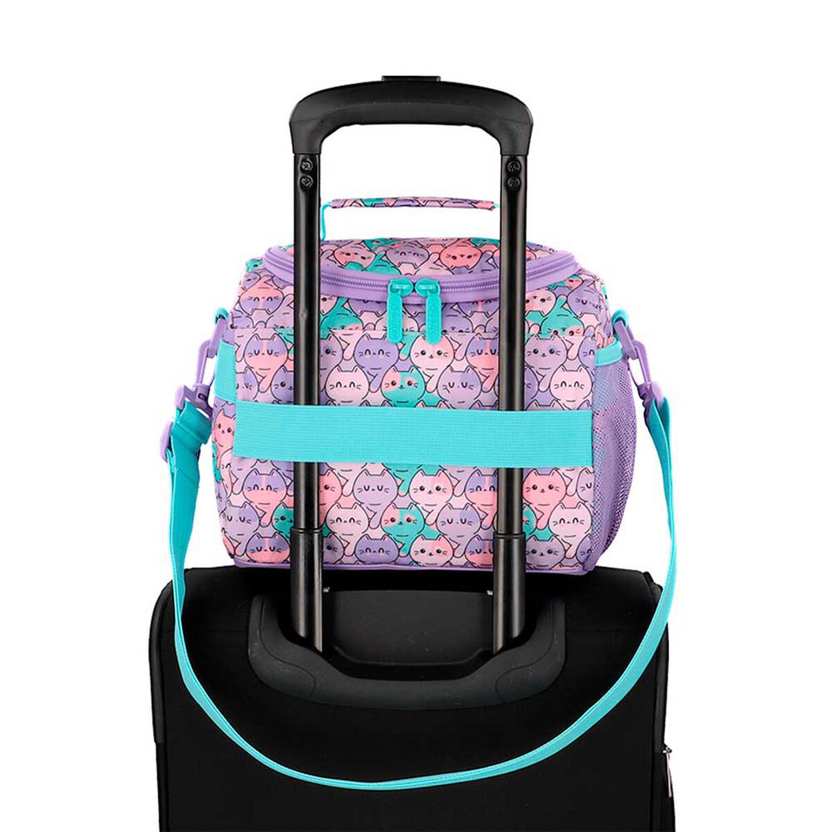 Lonchera T&eacute;rmica Xtrem Break 3.0 6XT Gatos Lila