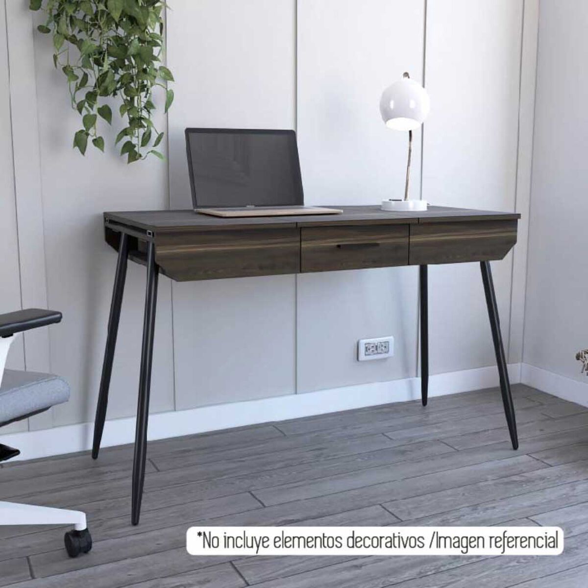 Escritorio Funcional TuHome Office Conect 1 Cajón Habano