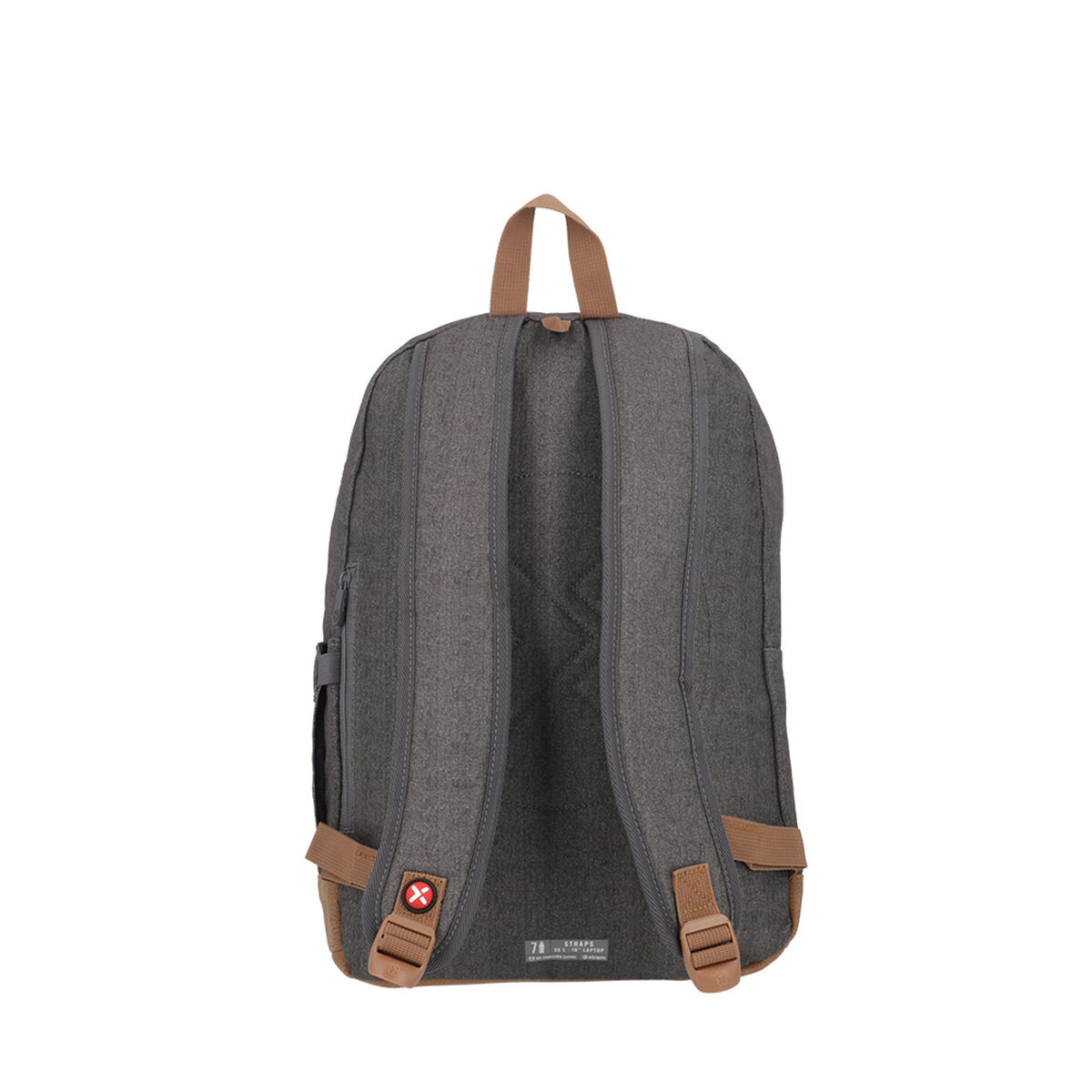 Mochila Notebook Straps 4Xt Gris 16" L Xtrem
