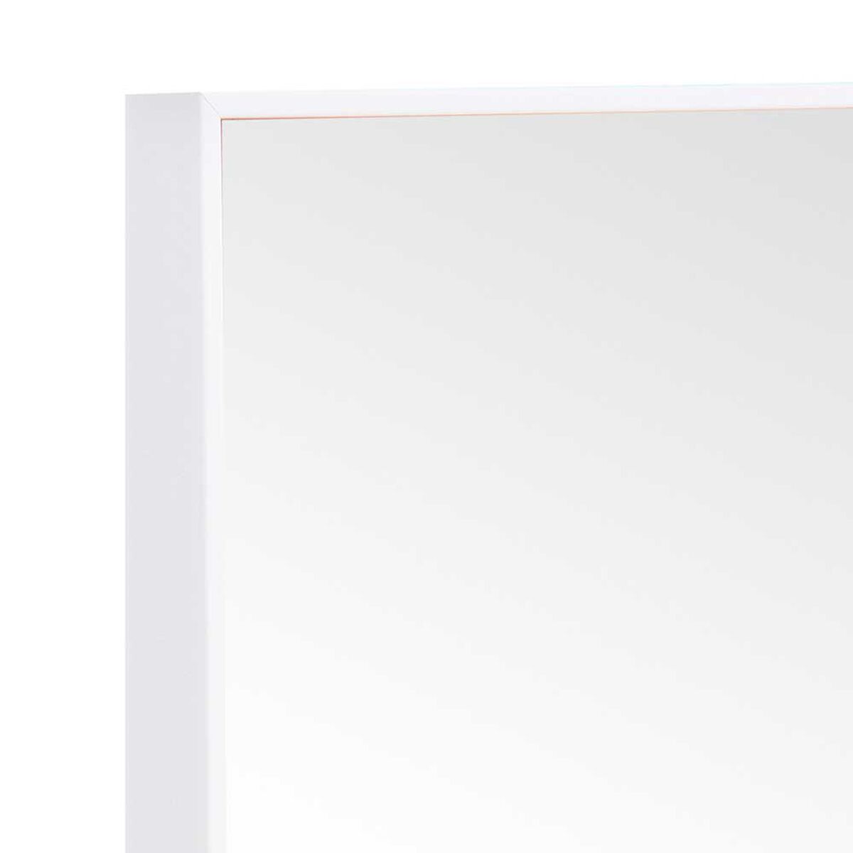 Espejo Marco Aluminio Vgo para Colgar Rectangular 50 x 40 cm Blanco